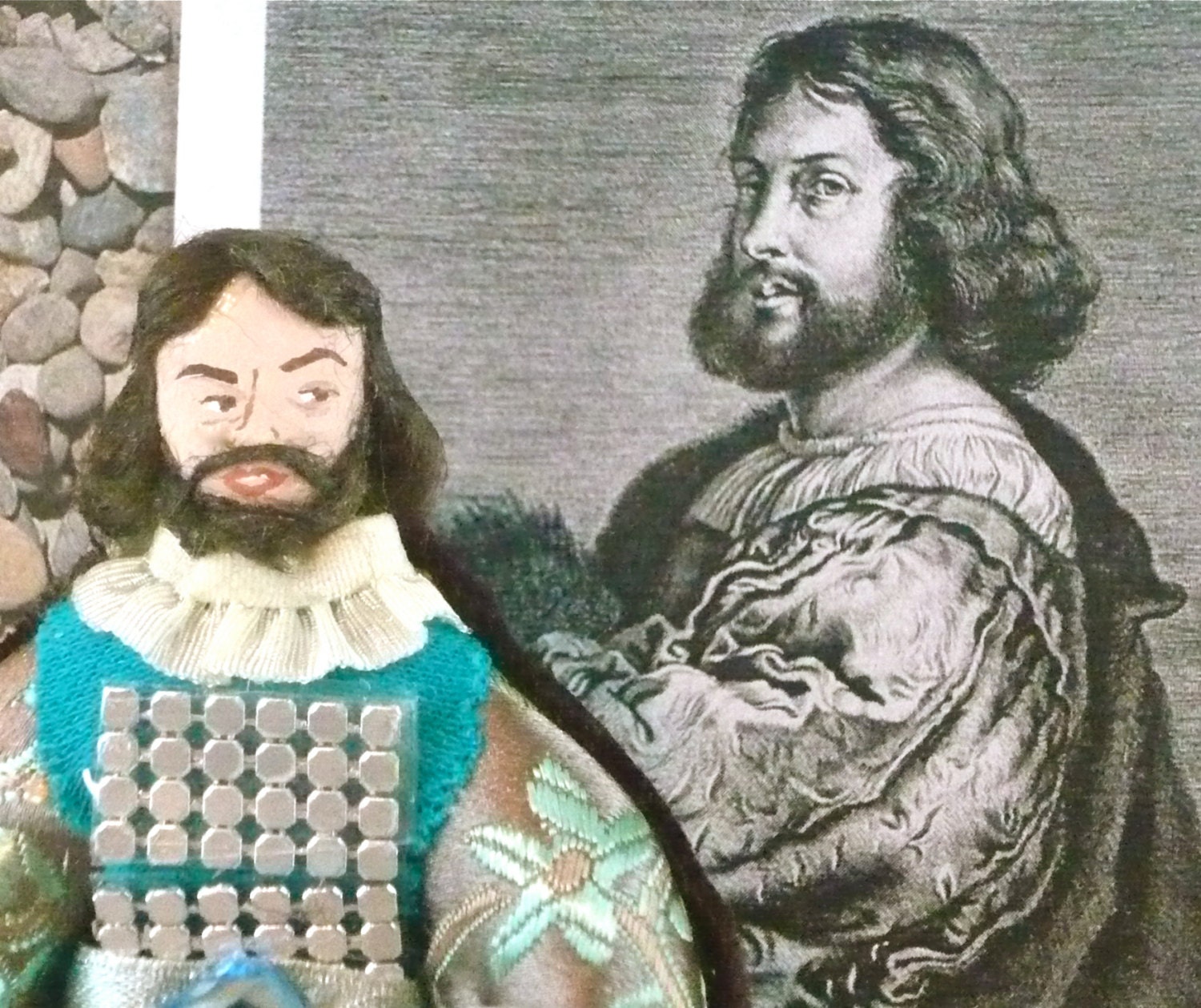 Ludovico Ariosto Historical Doll Art Miniature Collectible