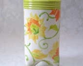 bright citrus ceramic utensil holder  :) kitchen decor