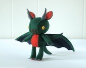 Dragon Plush Art Doll, Bygone (Made to Order)