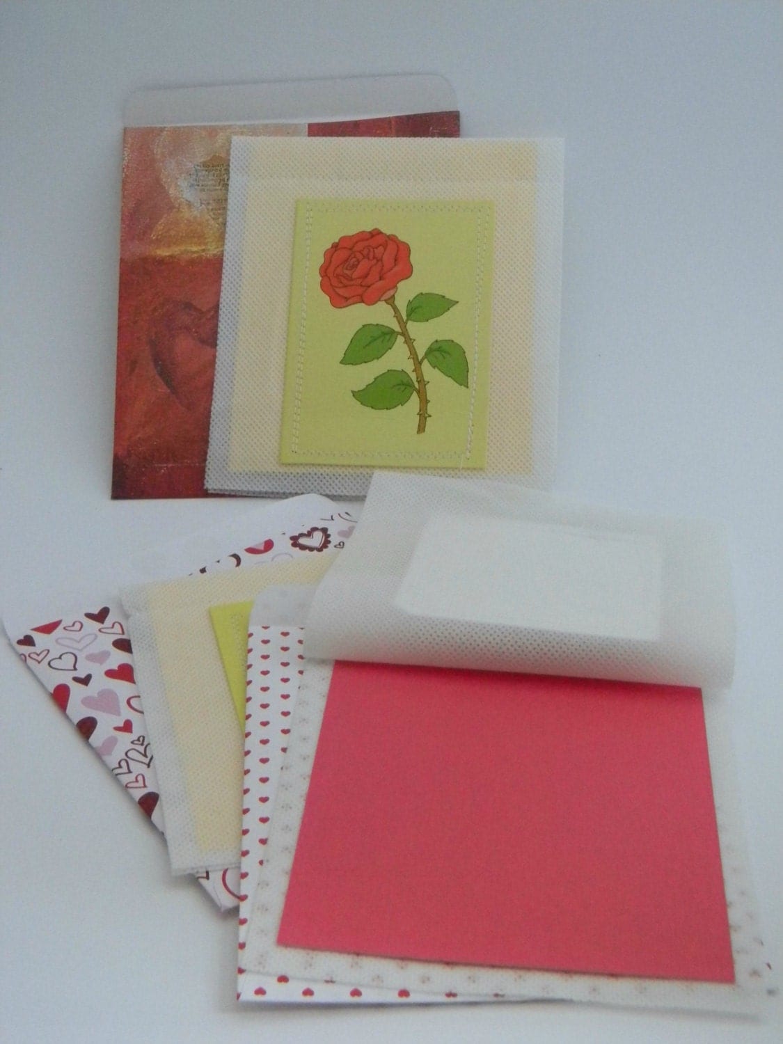 Handcrafted Love envelope set