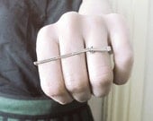 Brass Marksman Rifle 3 Finger Ring
