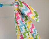 Riley Blake Girl Chevron Blanket Flannel Swaddler: Receiving Blanket