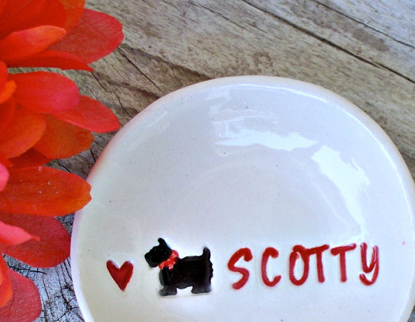 Scotty Dog Trinket Dish