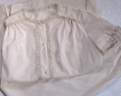 Vintage CREAM RETRO PAJAMAS by Vanity Fair 1960s