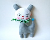 Hand embroidered rag doll mini Woodland Hoot Barney