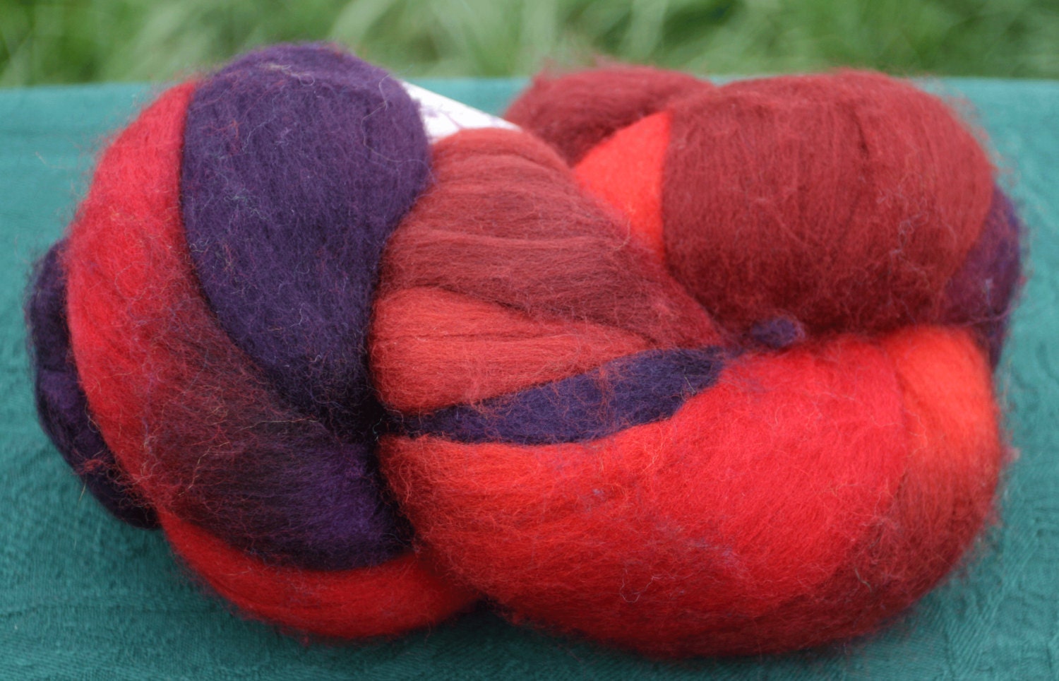 SALE Polwarth Wool Spinning Fiber - 'Lady's Mantle' SALE