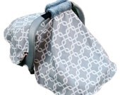 Tent Cover for your Infant Car Seat with Padded Handle Cover- Design Your Own