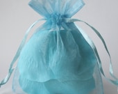12 Pack Sheer Organza Drawstring Bags  2.75 X 4 Inch Size Great For Gifts, Favors, Sachets, Weddings