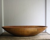 vintage wooden bowl