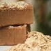 Almond, Honey, and Oats, one BIG, skin loving, mild, cold process soap bar