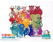 Amazing Appetizing Alphabet Adventure Animals   - Large Vinyl Sticker