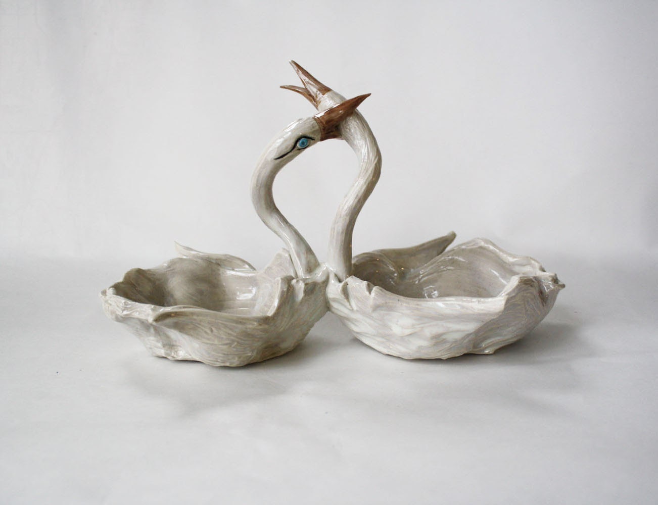 Miniature Decorative Swan Serving Dish