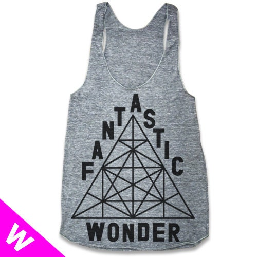 Fantastic Wonder (women racerback tank top)