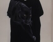 vintage 1990s black panther t-shirt