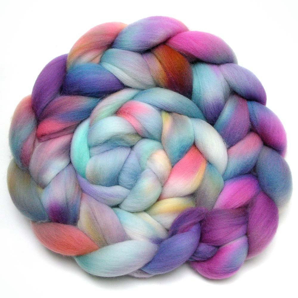 Roving Organic Polwarth Combed Top - Dreamy, 5.4 oz.