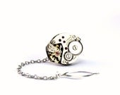 Steampunk Tie Tack - Handsome Mens Vintage Clockwork Design - PROMPTLY SHIPPED - SteampunkJewelry By London Particulars