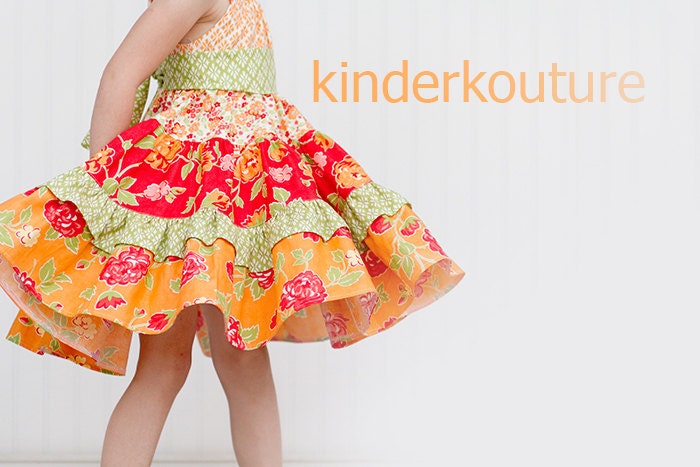 Tropicana Twirl Girls Dress 2013