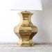 Tall Glam Modern Brass Lamp