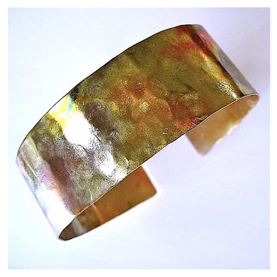 Bracelet Cuff Copper Unisex Eco Friendly Metalwork