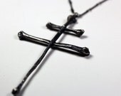 as above, so below. mini lorraine cross.