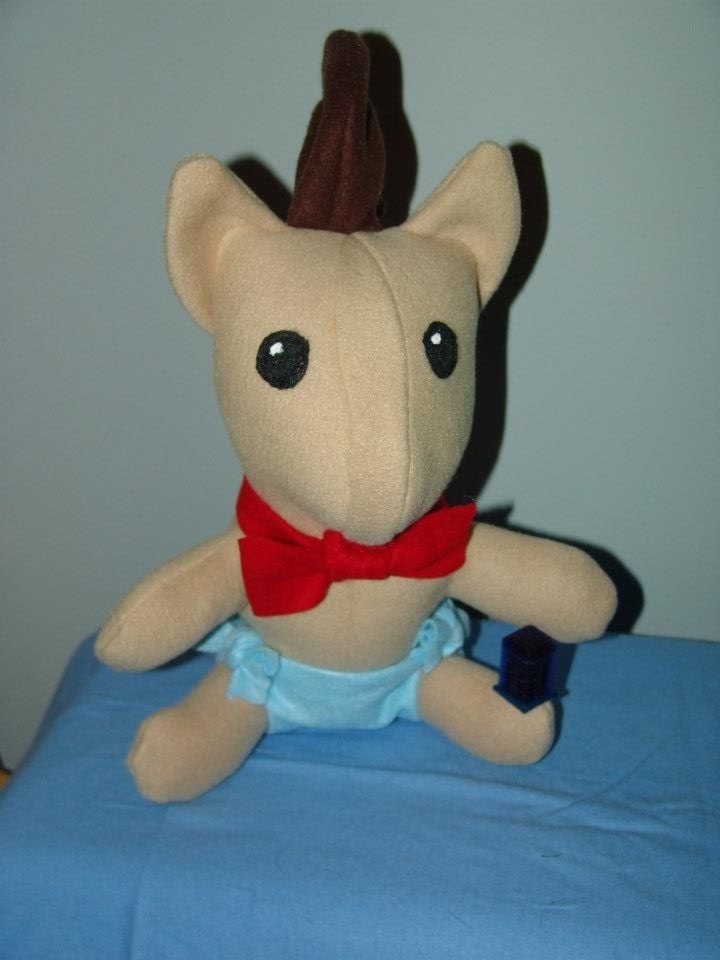 DOCTOR WHOOVES Baby Pony Plush inspired by My Little Pony Friendship is Magic MLP FiM
