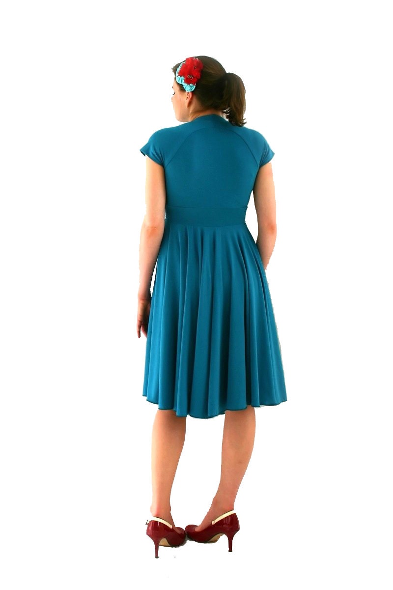 Lucky Number 7 Dress in Bamboo - Made To Measure
