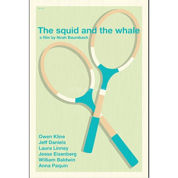 The Squid and the Whale 12x18 inches movie poster