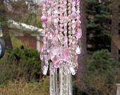 Summer Romance Antique Crystal Wind Chime