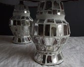 Mosaic Lamps - Broken Mirrors- Small Bedroom Table