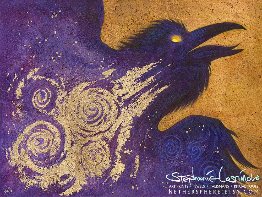 ORIGINAL PAINTING: Fire in the Belly II