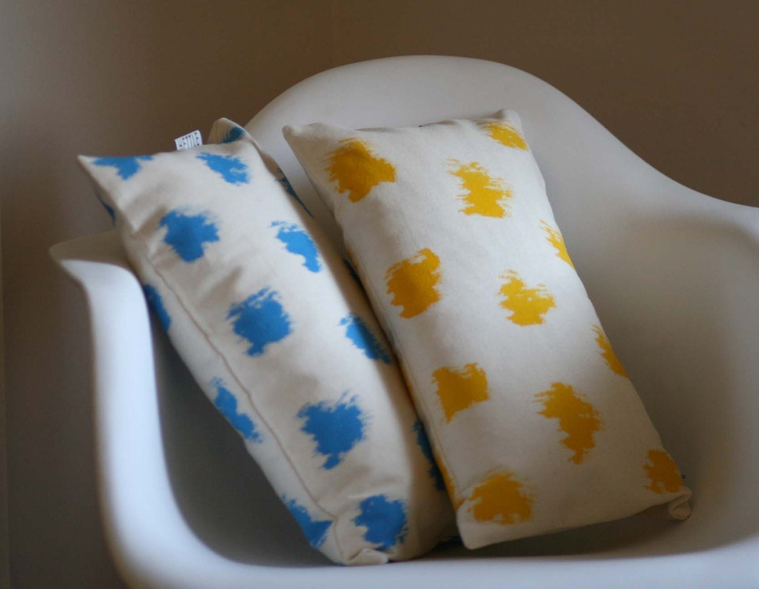 Hand Painted Brushstrokes pillow