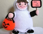 LITTLE TRICK or TREATER Pdf crochet pattern