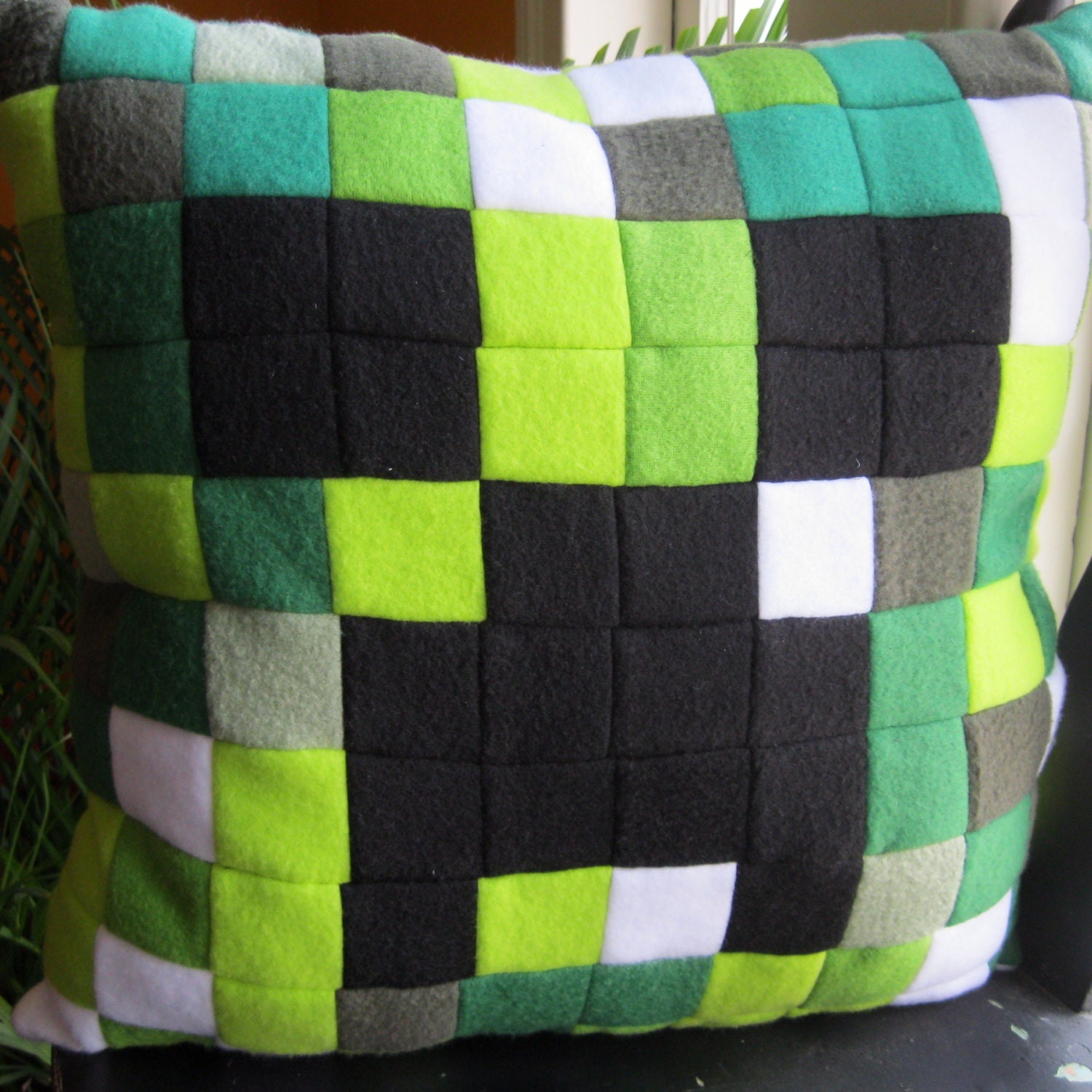 Giant Creeper Pillow 20 x 20 inches Ships Stuffed