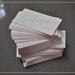 200 Calligraphy Letterpress Edge-Painted Business Cards