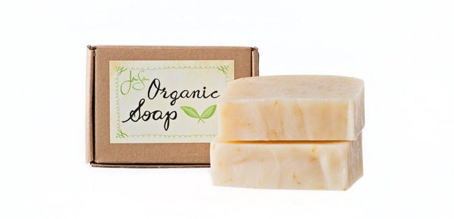 Pink Grapefruit Natural Organic Soap, handmade with Shea Butter Bar - Vegan Friendly, 4.5 oz - 128 grams