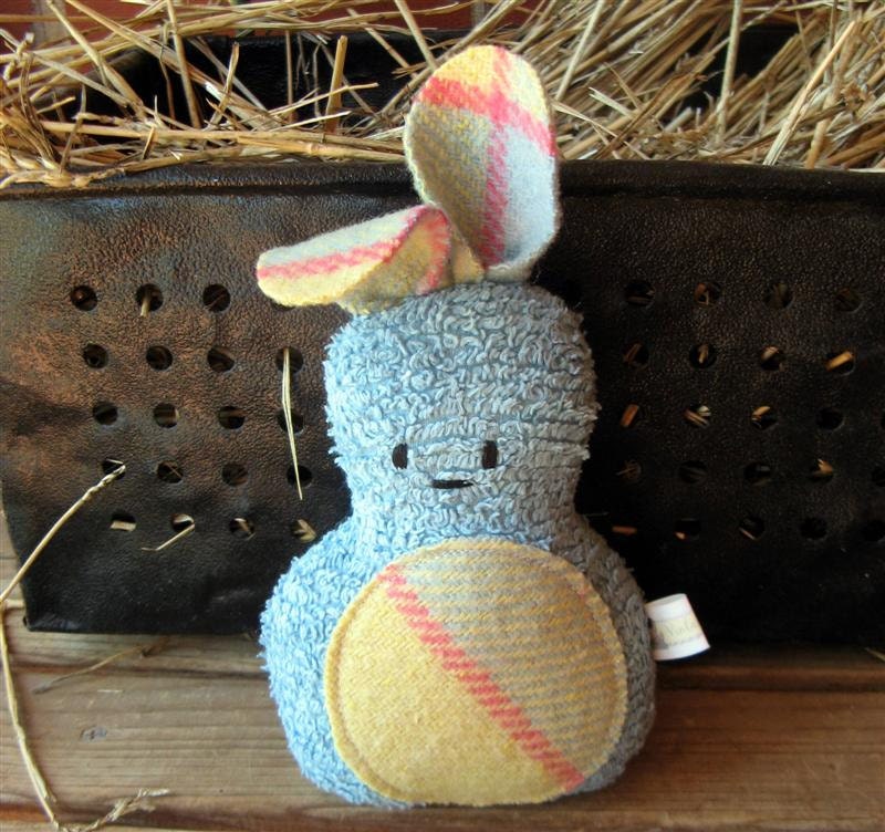 Barnaby The Upcycled Easter Bunny