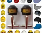 Custom design your own Cufflinks - Handmade with LEGO(r) Heads