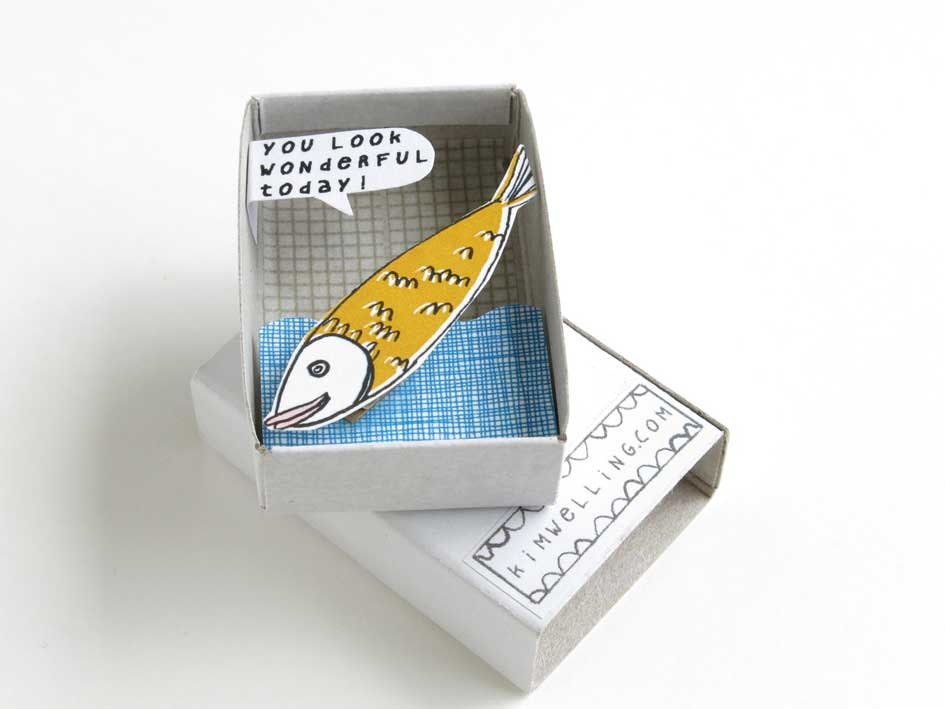 The Instant Comfort Pocket Box - happy fish
