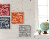 Isaiah 40:31  - 12x12 CAFE MOUNT