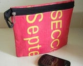 Recycled Vinyl Banner - Zip Gadget / Accessory Waterproof Pouch