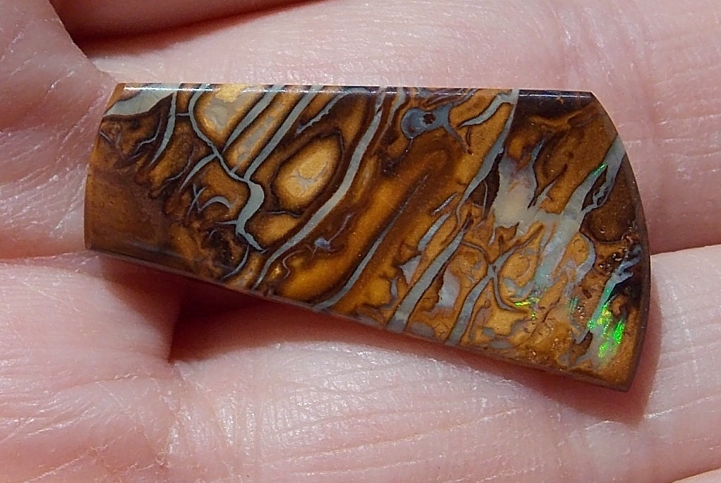 Cabochon Koroit Boulder Opal Freeform