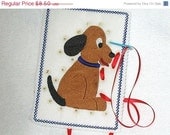 SALE Easter Basket fun PUPPY SEWING Card