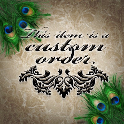 Exquisite Feathered Elegance peacock and ostrich feather fan collection for Jennifer - 50% Deposit Listing