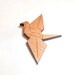 Origami Peace Crane Brooch