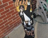 SALE - Upcycled Deftones/Incubus Tshirt Capri Leggings - S (1833)