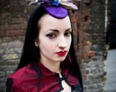 Ethically Sourced Deer Horn Fascinator Ideal For A Faerie or Goblin Ball - Horned Headdress - SALE.