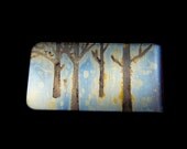 MONEY CLIP. Winter Forest. One of a Kind Gifts for Men by The Rave N Iron