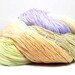 Pre Order 300 Yards Hand Dyed Cotton Crochet Thread Size 10 3 Ply Specialty Thread Lavender Chartreuse Peach Tan Hand Painted Cotton Yarn