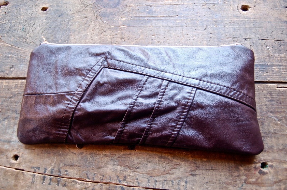 SALE--the oversized clutch: burgundy