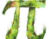 Pi - 8x10 print - vertical